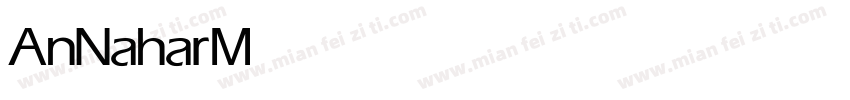 AnNahar Medium字体转换